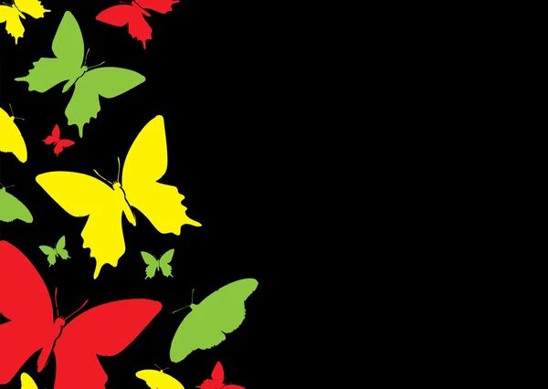 Spray papillon — Image vectorielle