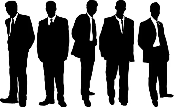 Hommes d'affaires occasionnels — Image vectorielle