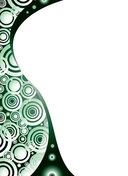 Φούσκα, πράσινο έννοια — Διανυσματικό Αρχείο