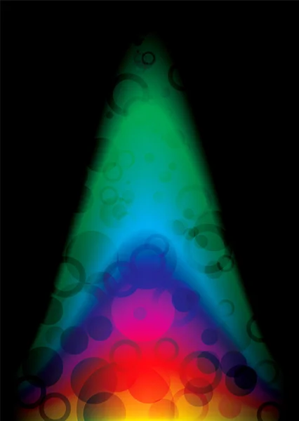 泡沫火焰发光 — 图库矢量图片
