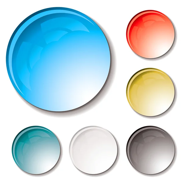 Bubble boutons gel — Image vectorielle