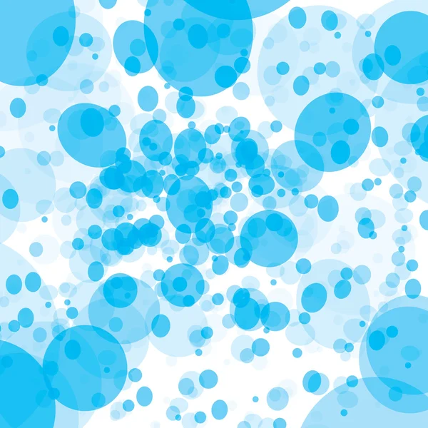 Burbuja borrosa azul — Vector de stock