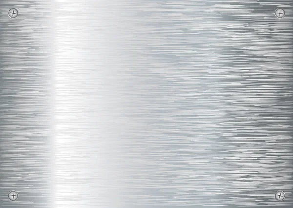 Borstad silver bakgrunden nya — Stock vektor