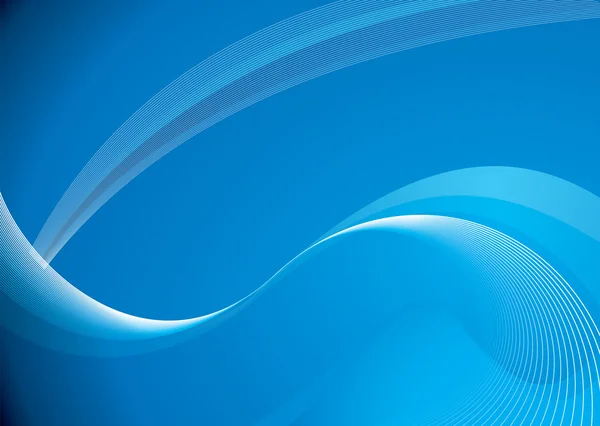 Bleu lisse — Image vectorielle