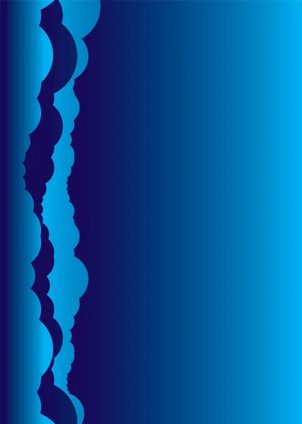 Tranche bleue — Image vectorielle
