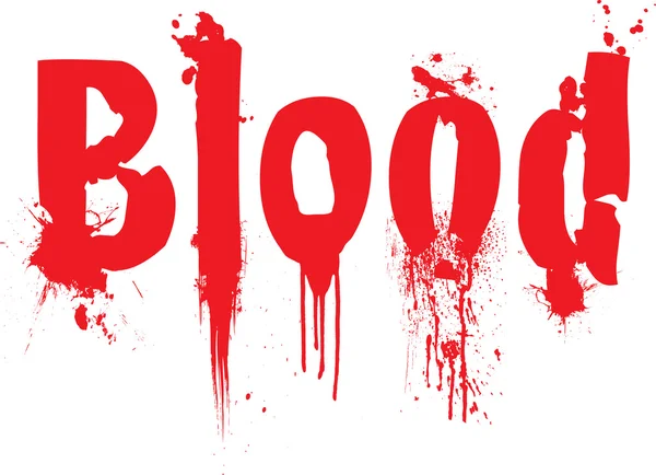Blood — Stock Vector