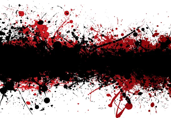 Αίμα κορυφή λωρίδα μαύρο — Διανυσματικό Αρχείο