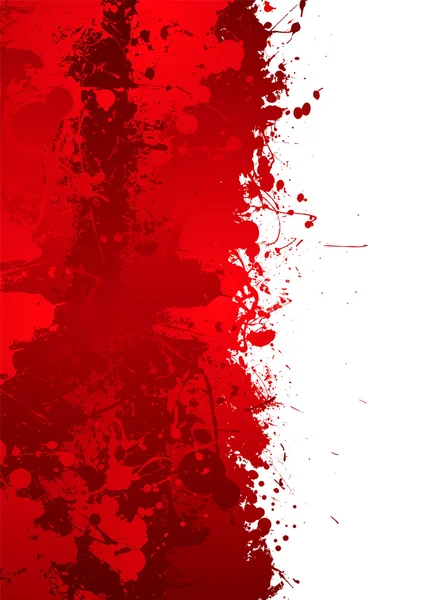Bloed splat — Stockvector