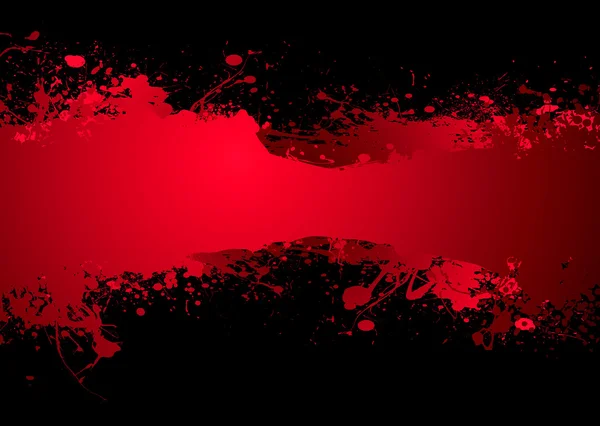 Banner de sangre oscuro — Archivo Imágenes Vectoriales