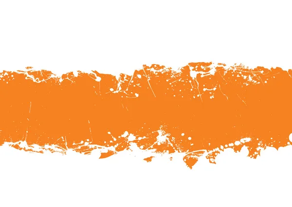 Grunge strip achtergrond oranje — Stockvector