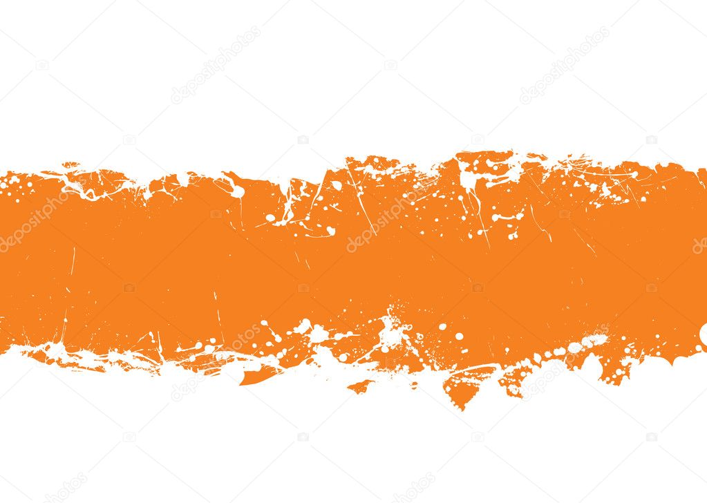 Grunge strip background orange
