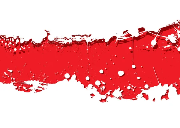 グランジ ストリップ背景赤い感嘆符 — ストックベクタ