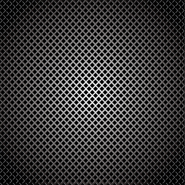 Diamond silver grill background