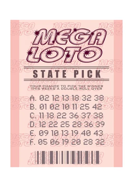 Lottery ticket — Stock Vector