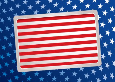 American inspired background clipart