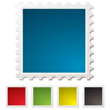 Blank stamp clipart