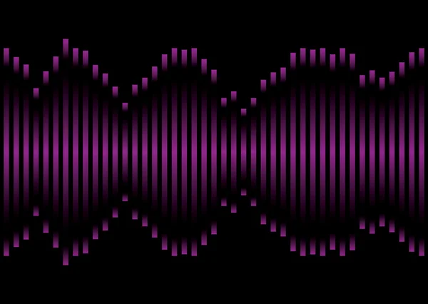 Ecualizador de música púrpura — Archivo Imágenes Vectoriales