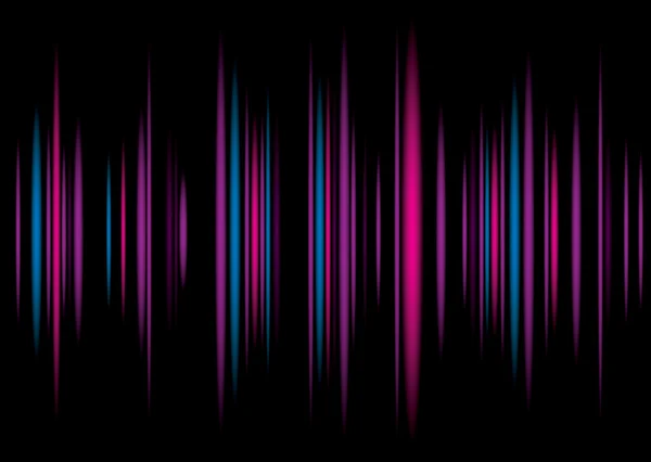 Hangszínszabályzó lila háttér — Stock Vector