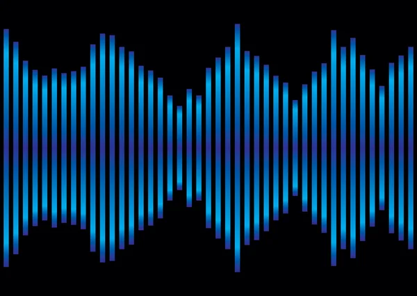 Muzyka niebieski korektora — Zdjęcie stockowe