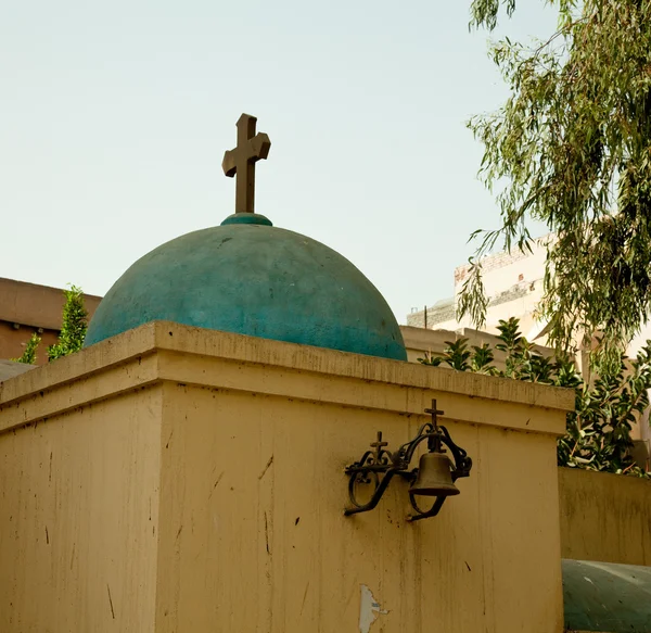 Коптская христианская могила в Каире — стоковое фото