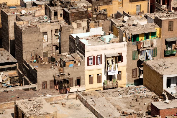 stock image Slum dwellings in Cairo Egypt