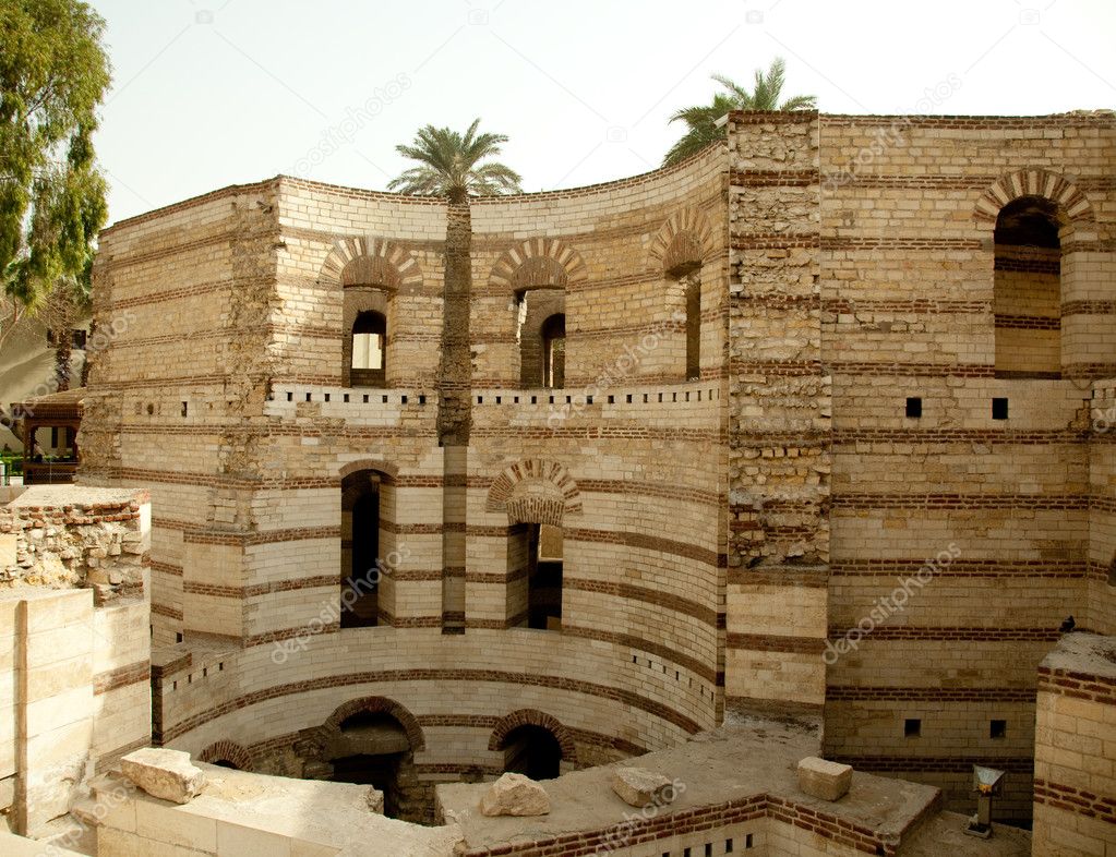 Old roman tower of Babylon
