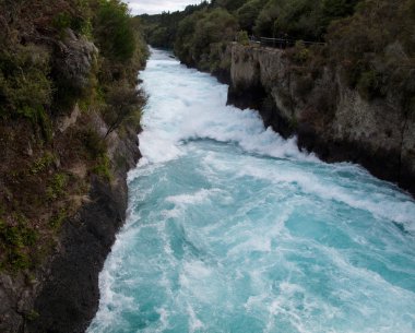 Yeni Zelanda'da Huka falls