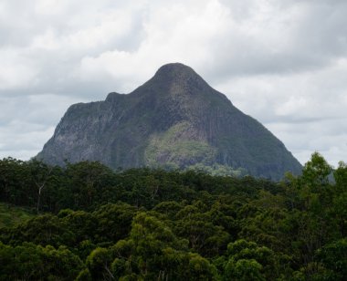 Mount Coonowrin in Australia clipart