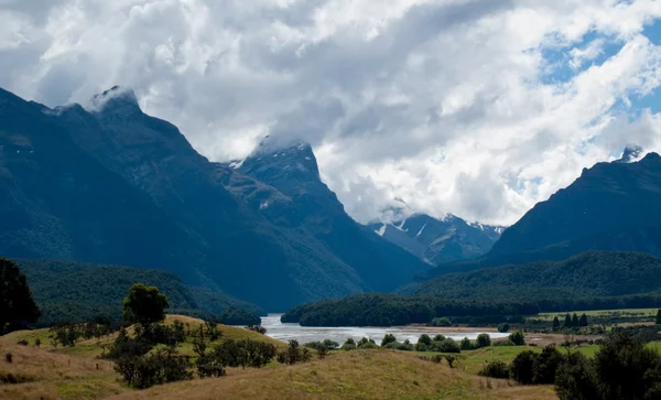 Glooiend landschap in Nieuw-Zeeland — Stockfoto