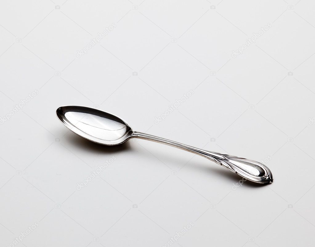 Antique sterling silver spoon