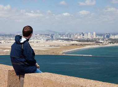 Cabrillo anıt ve san diego