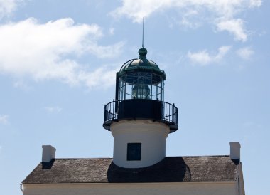 Point Loma Lighthouse close up clipart