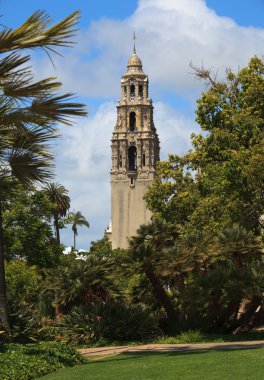 California Tower in Balboa Park clipart