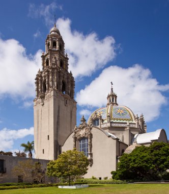 California Tower in Balboa Park clipart