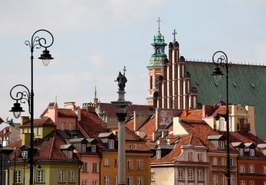 Old Town of Warsaw clipart