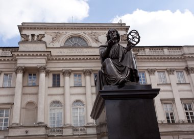 Statue of Copernicus clipart