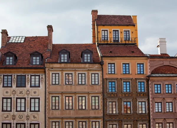 Gamla stan i Warszawa — Stockfoto