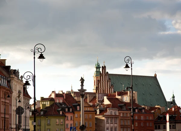 Старый город Варшавы — стоковое фото