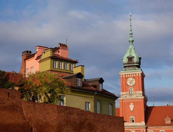 Gamla stan i Warszawa — Stockfoto