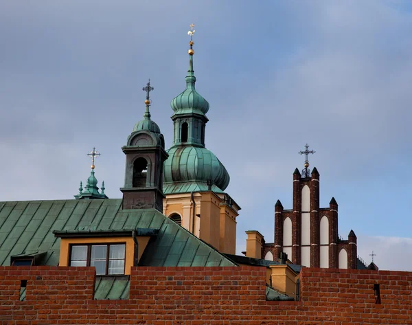 Старе місто Варшави — стокове фото