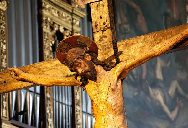 Gesù sulla croce — Foto Stock