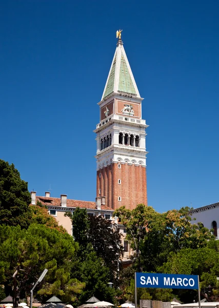 Dettaglio Chiesa di San Marco torre — Foto Stock