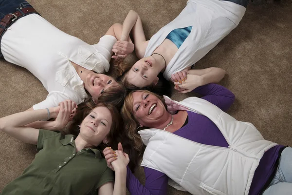 Mothers and daughters — Stock Photo, Image