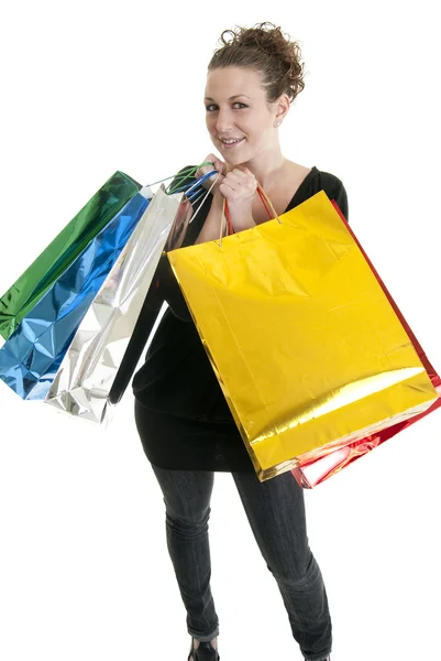 On a shopping spree Stock Picture