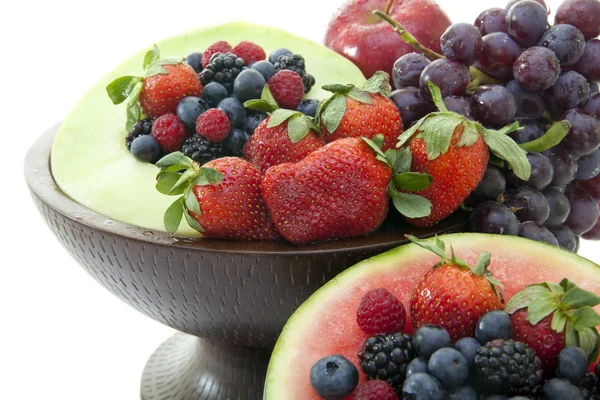 莓果和瓜 — 图库照片