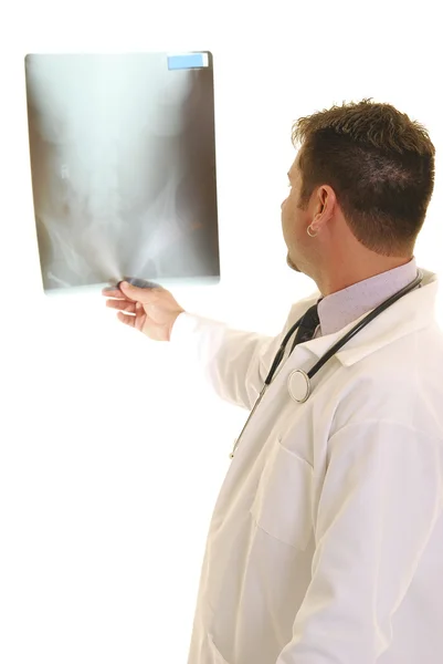 Лікар з рентген — стокове фото