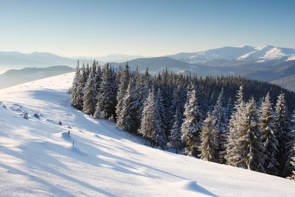 Vinter i bergen — Stockfoto