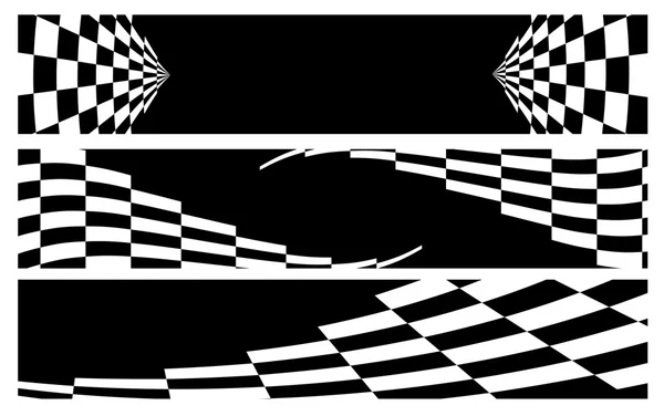 Bannière Racing — Image vectorielle