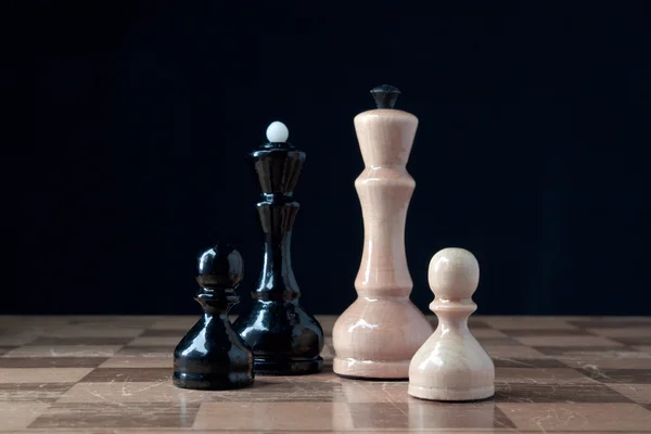 チェスの駒のグループ — ストック写真