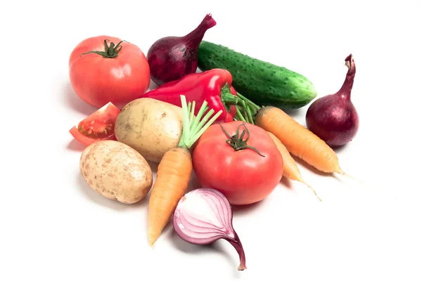 Collection of vegetables Royalty Free Stock Photos